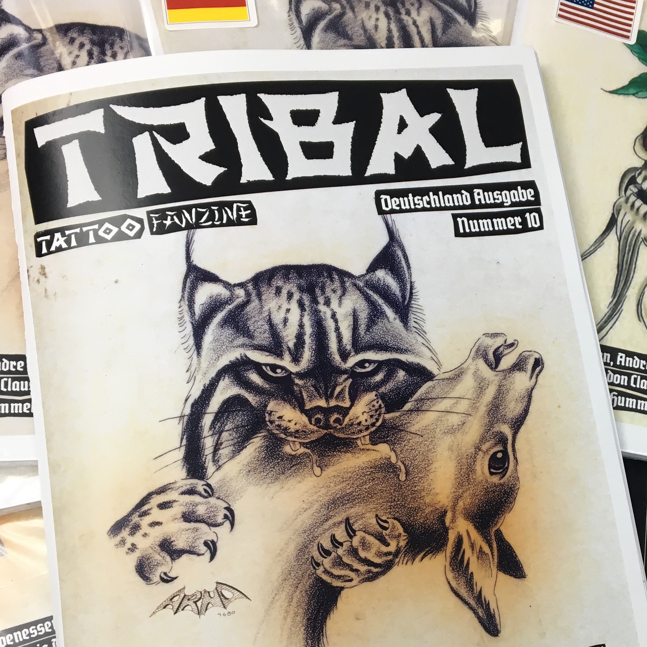 Tribal Tattoo Fanzine # 10 “The Germans”