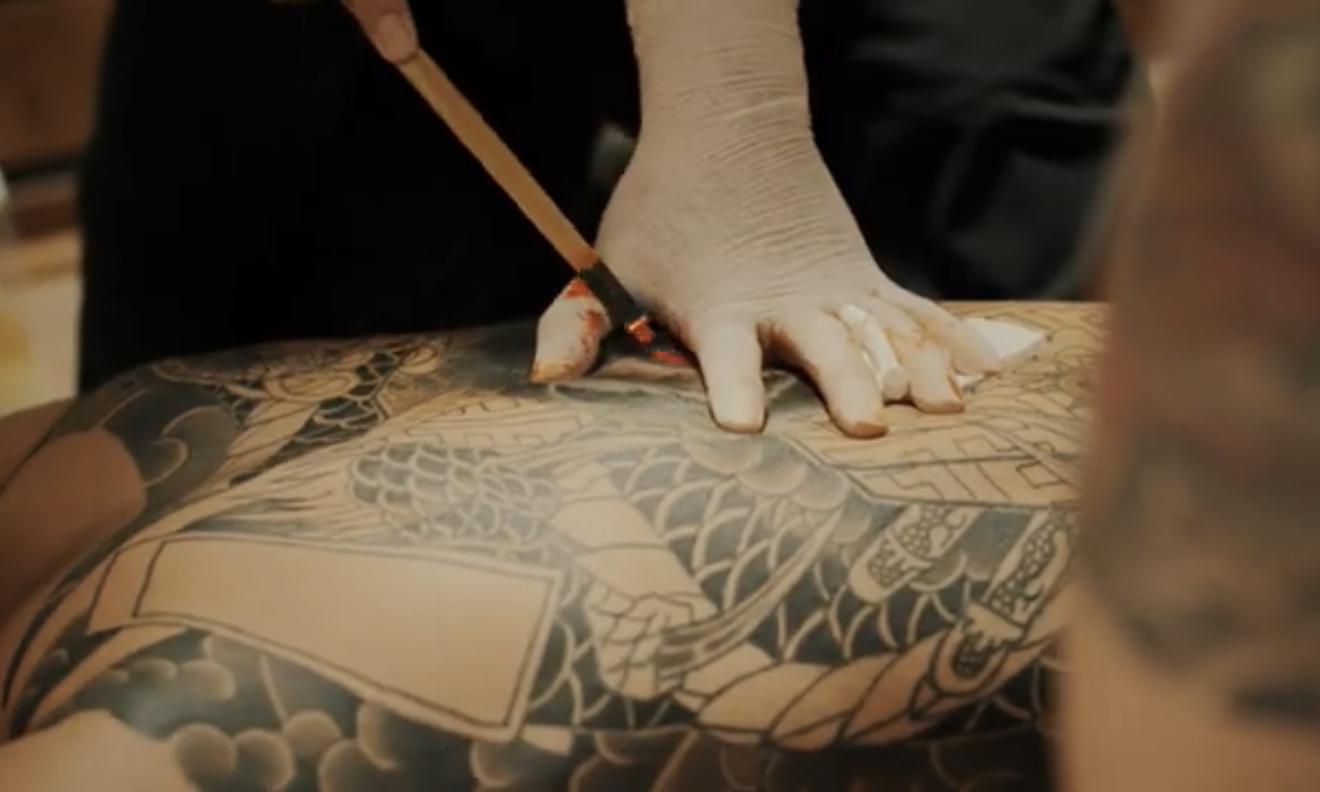 Japanese Tattoo Legend Kisaragi Behind the scenes